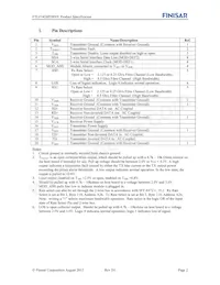 FTLF1428P3BNV Datasheet Page 2