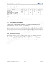 FTLF1428P3BNV Datasheet Page 5