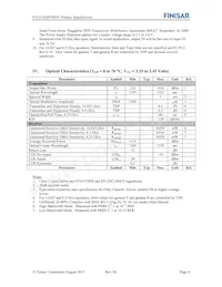 FTLF1429P3BCE Datasheet Pagina 4