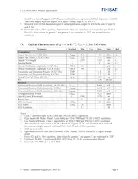 FTLF1429P3BNV Datasheet Page 4