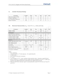 FTLF1519P1BCL Datasheet Pagina 3