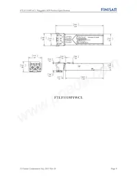 FTLF1519P1BCL Datasheet Pagina 8