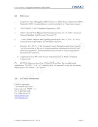 FTLF1519P1BCL Datasheet Page 11