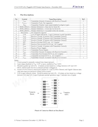 FTLF1519P1BNL Datasheet Pagina 2