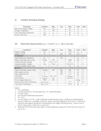 FTLF1519P1BNL Datasheet Pagina 3