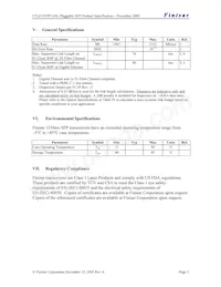 FTLF1519P1BNL Datasheet Page 5