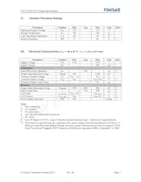 FTLF1522P1BTL Datasheet Pagina 3