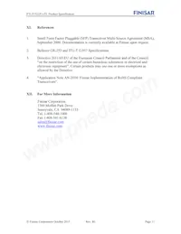 FTLF1522P1BTL Datasheet Page 11