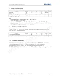 FTLF1523P1BTL Datasheet Page 5