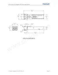 FTLF1619P1BCL Datasheet Pagina 8