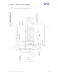 FTLF1619P1BCL Datasheet Pagina 9