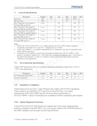 FTLF1621P1BCL Datasheet Page 5