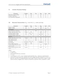 FTLF1721P1BCL Datasheet Page 4