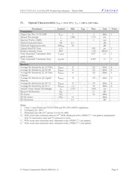 FTLF1721S1MCL Datasheet Pagina 4