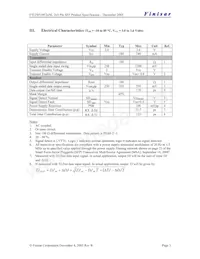 FTLF8519F2MNL Datasheet Page 3