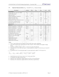 FTLF8519F2MNL Datasheet Page 4