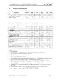 FTLF8519P2BTL Datasheet Page 3