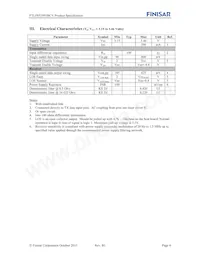 FTLF8529P3BCV Datasheet Page 4