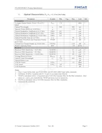 FTLF8529P3BCV Datasheet Page 5