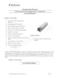 FTLF8529P3BNV Cover