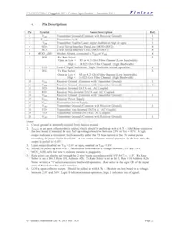 FTLF8529P3BNV Datasheet Page 2