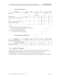 FTLF8529P3BNV Datasheet Pagina 6