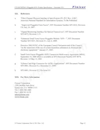 FTLF8529P3BNV Datasheet Page 12