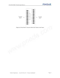 FTLF8529P4BCV Datasheet Page 3
