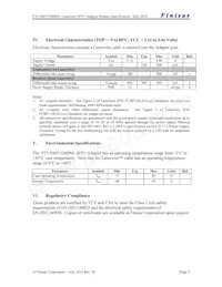 FTLX0071D4BNL Datasheet Pagina 5