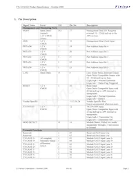 FTLX1341E2 Datasheet Pagina 2