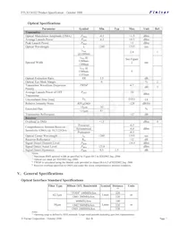 FTLX1341E2 Datasheet Pagina 7