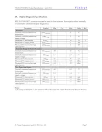 FTLX1370W3BTL Datasheet Pagina 7
