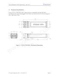 FTLX1370W3BTL Datasheet Page 8