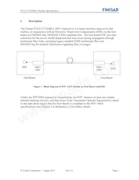 FTLX1371D3BCL Datasheet Page 2