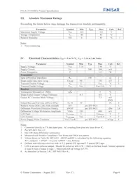 FTLX1371D3BCL Datasheet Page 4