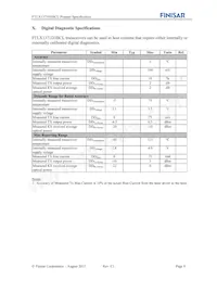 FTLX1371D3BCL Datasheet Page 9