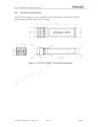 FTLX1371D3BCL Datasheet Page 11