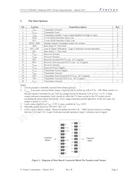 FTLX1374D3BCL Datasheet Page 2