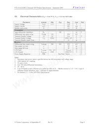 FTLX1412D3BCL Datasheet Pagina 4