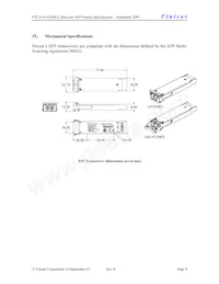 FTLX1412D3BCL Datasheet Page 8