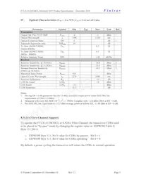 FTLX1412M3BCL Datasheet Pagina 5