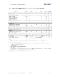 FTLX1412M3BNL Datasheet Page 4