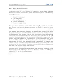 FTLX1412M3BNL Datasheet Page 7