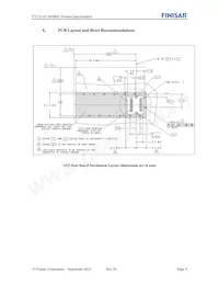 FTLX1412M3BNL Datasheet Pagina 9