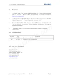 FTLX1412M3BNL Datasheet Page 11