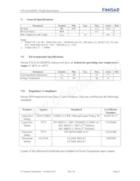 FTLX1412M3BTL Datasheet Pagina 6