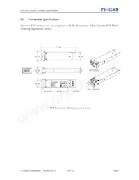 FTLX1412M3BTL Datasheet Page 8