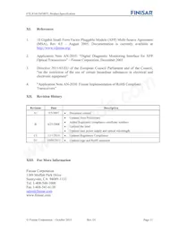 FTLX1412M3BTL Datasheet Page 11