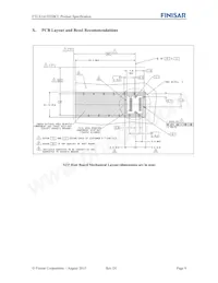 FTLX1413D3BCL Datasheet Pagina 9