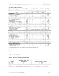FTLX1441E2 Datasheet Page 7